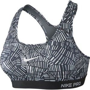Nike Womens Pro Classic Padded Tidal Sports Bra